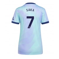 Camisa de time de futebol Arsenal Bukayo Saka #7 Replicas 3º Equipamento Feminina 2024-25 Manga Curta